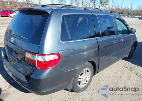 2005 Honda Odyssey Ex-L из США, поврежденный, VIN 5FNRL38725B102748